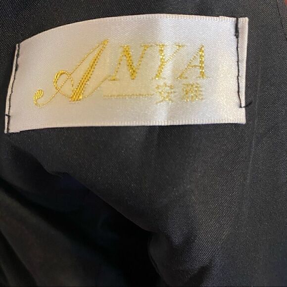 Anya little black dress w/ intricate beading - Picture 3 of 7